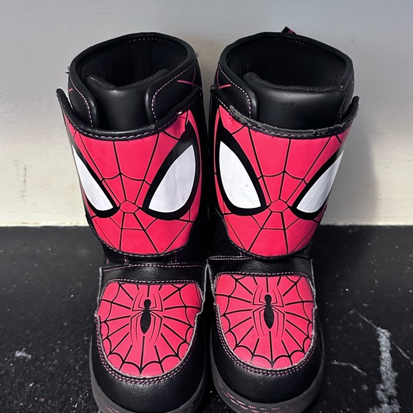 Spider-Man by Marvel Toddler Boys Light-up Mid-Calf Boot, Size 11 - Picture 1 of 6
